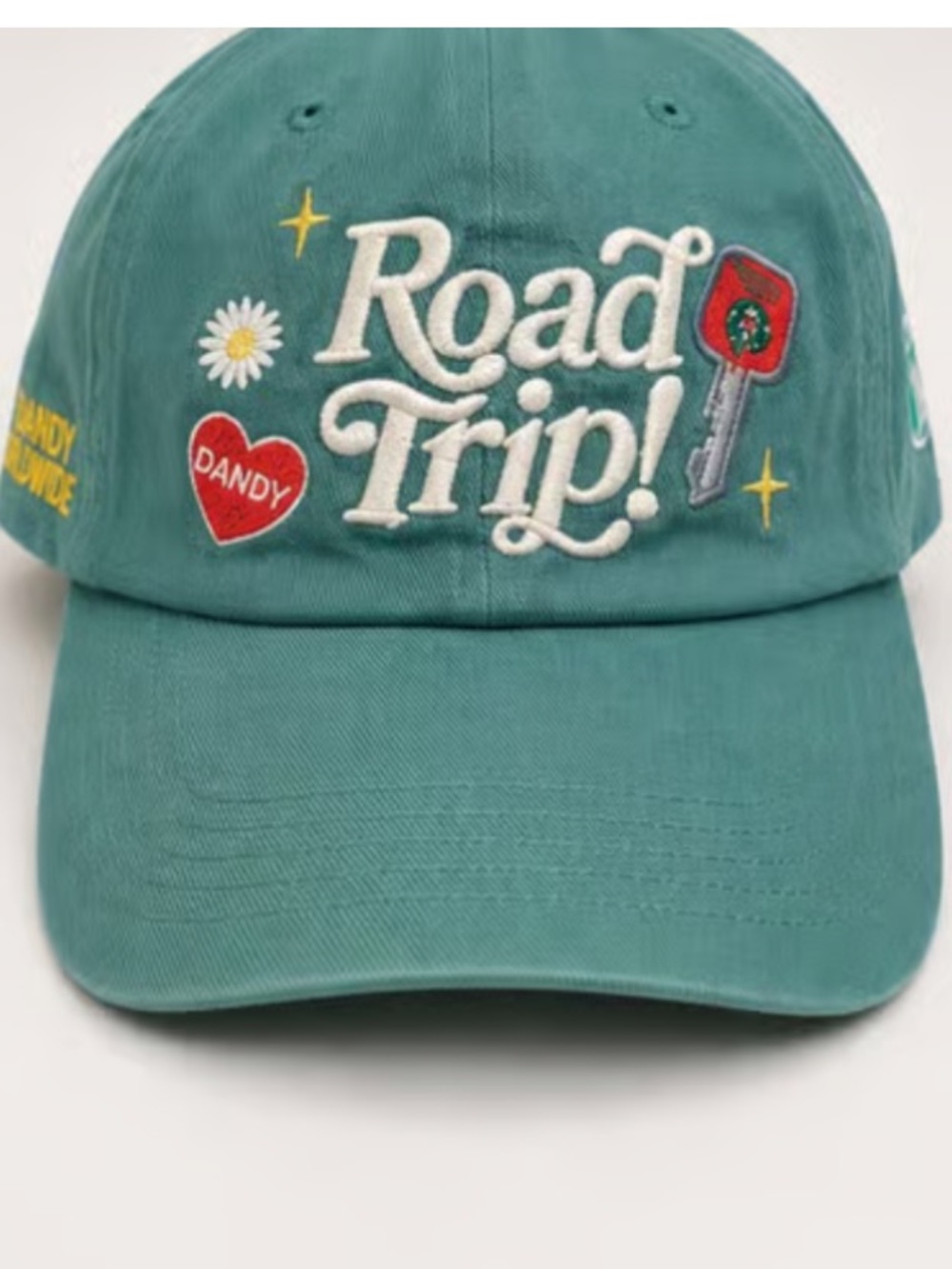 Starbucks Road Trip hat with Embroidered Patches new